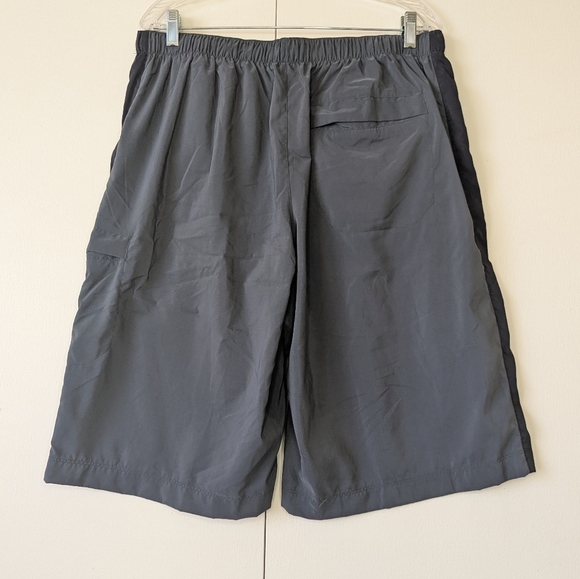 Nike Men's Board Shorts Size XL Gray Black - Picture 3 of 5